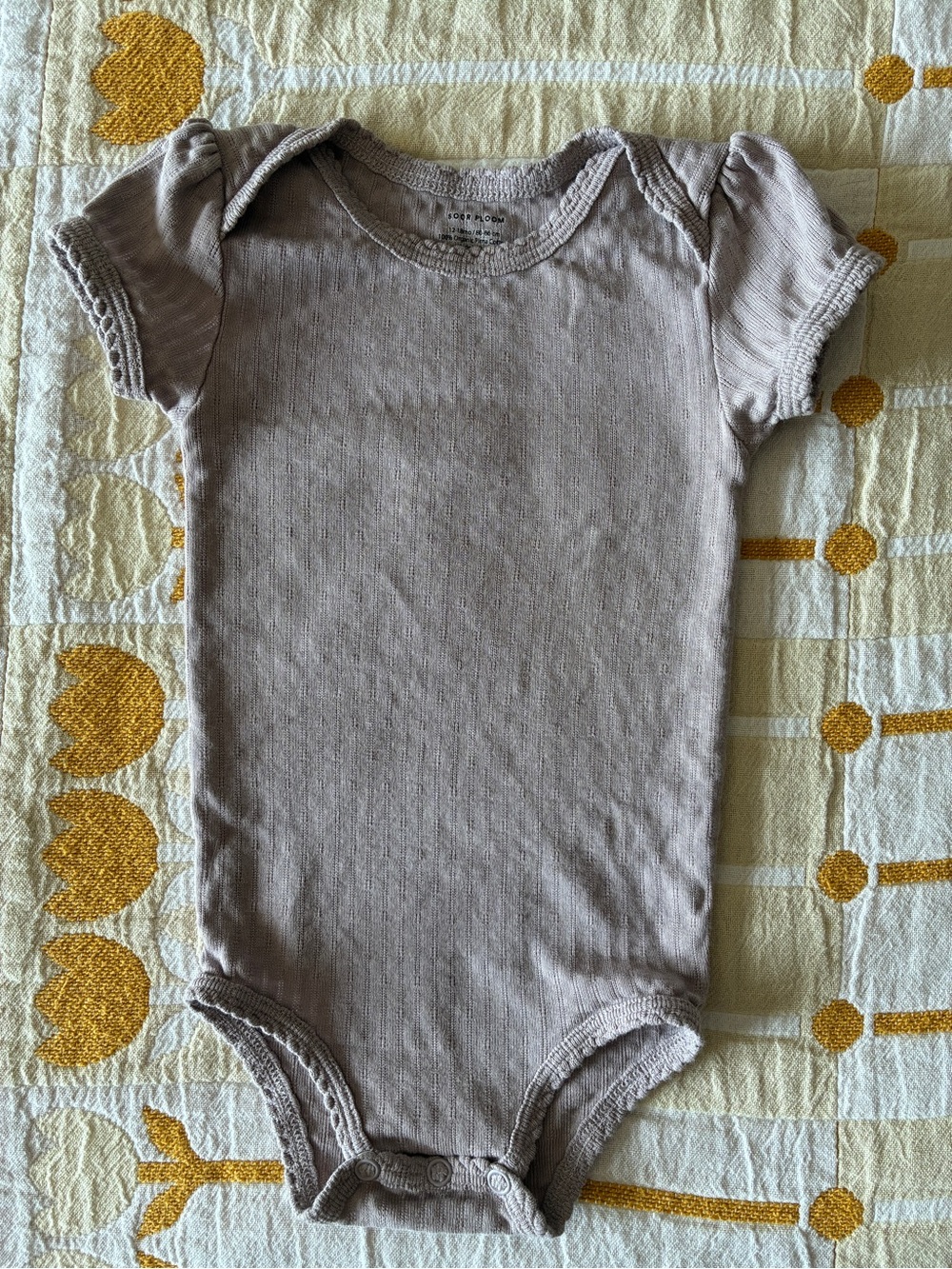 Soor Ploom Pouf Onesie 12-18M